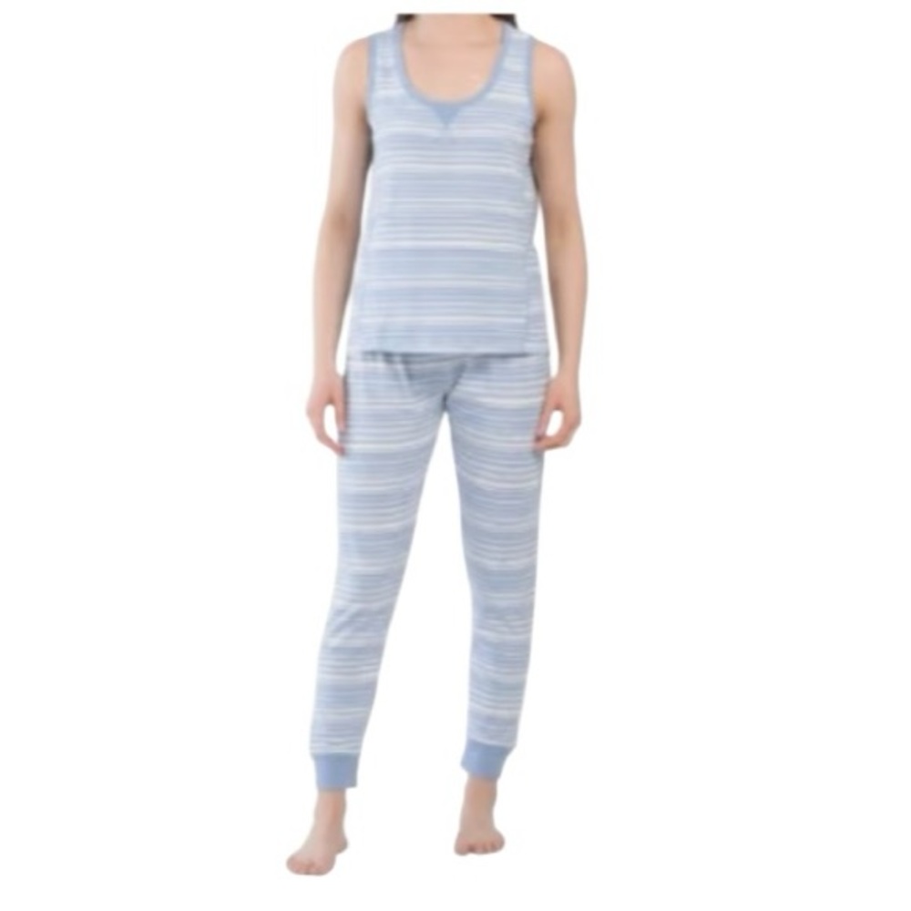 Splendid Striped Blue Sleepwear Set